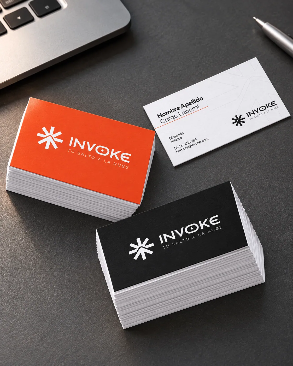 Tarjetas de presentación para Invoke